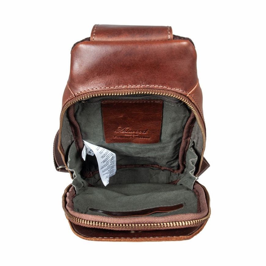 Сумка-слінг Ashwood K43 CHESTNUT