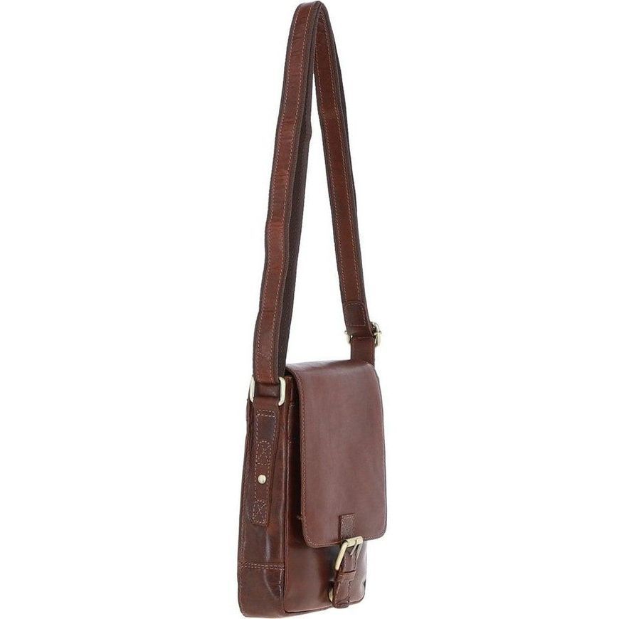 Сумка наплічна Ashwood Q42 CHESTNUT