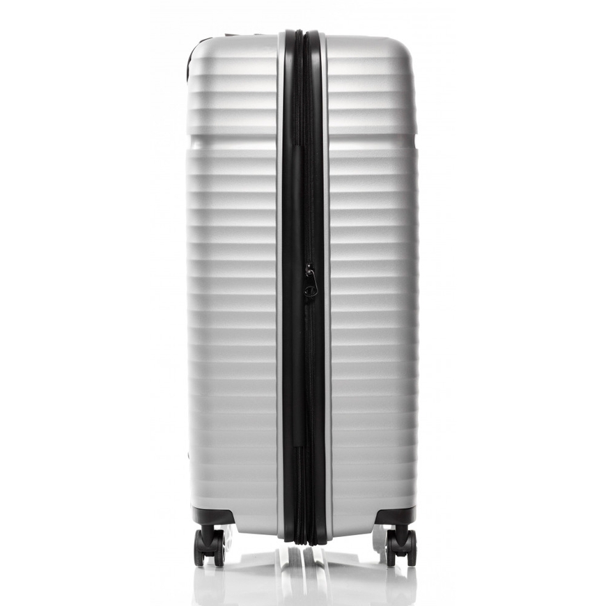 Hardside Suitcase 118L L V&V Travel Summer Breeze H8018-75Silv