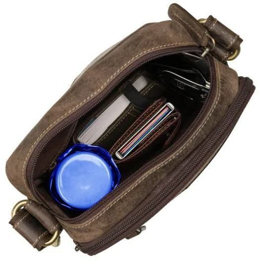 Сумка наплічна Visconti S8 OIL BRN