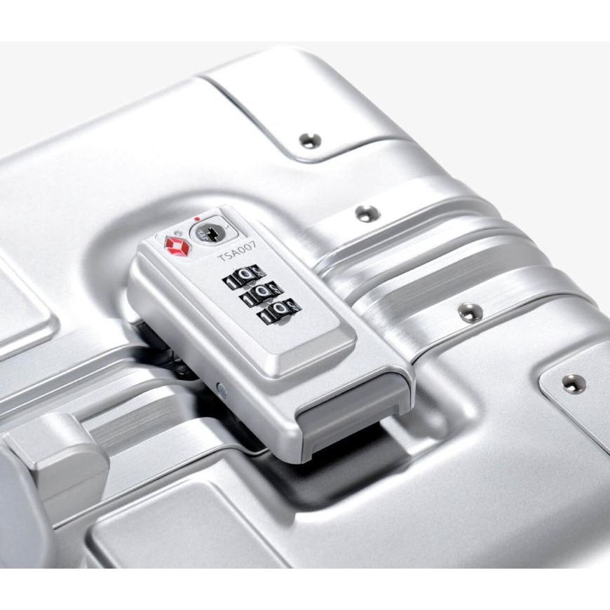 Чемодан жёсткий S V&V Travel Metal H8077-55Grey