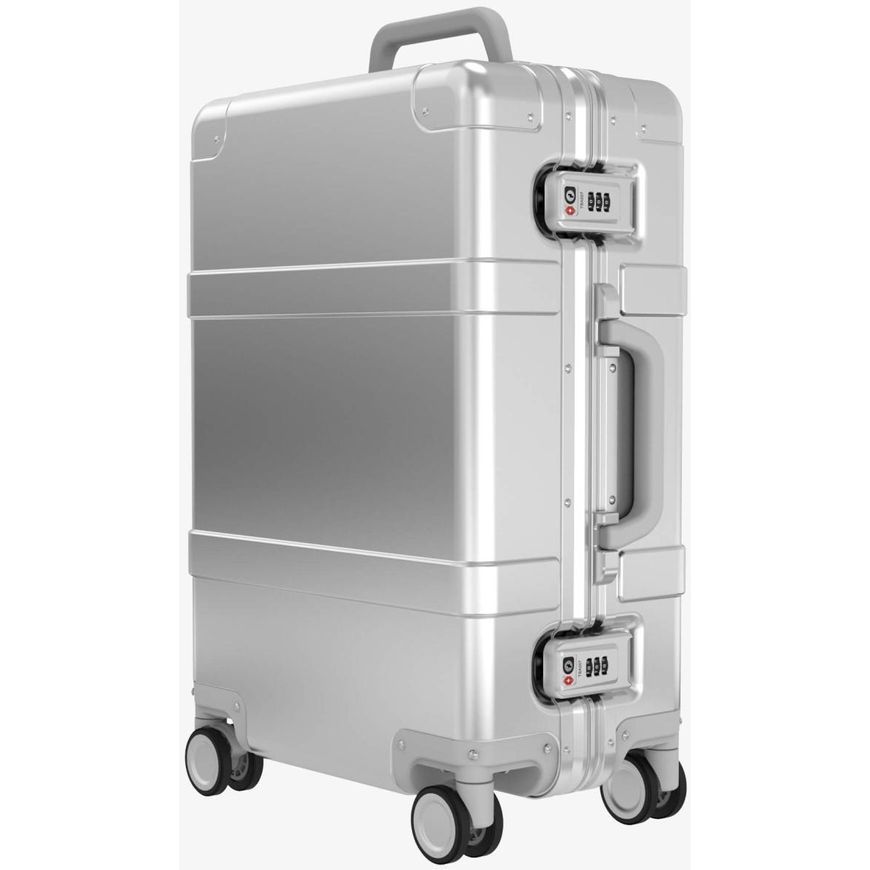 Чемодан жёсткий S V&V Travel Metal H8077-55Grey