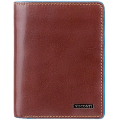 Bi-Fold Wallet Visconti Ralph ALP87 IT BRN