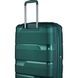 Валіза жорстка 75/85L М V&V Travel Metallo H8023-65Green - 3