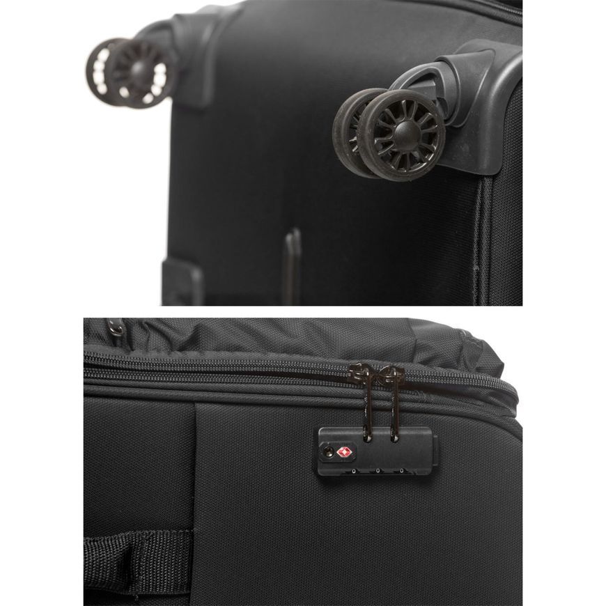 Валіза м'яка 80/90L М V&V Travel One Life H8024-65Black