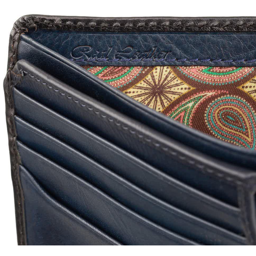 Bi-Fold Wallet Visconti Arthur AT60 BLUE