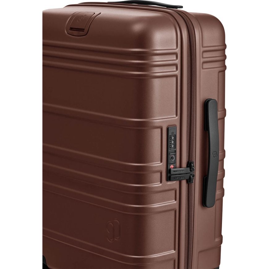 Валіза жорстка 41L S V&V Travel Modern H8030-55Brown