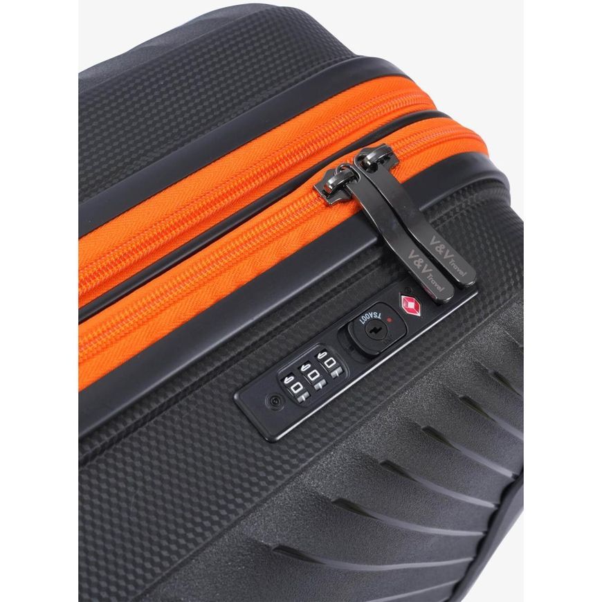 Hard-side Suitcase 40L S V&V Travel Urban H8026-55Black