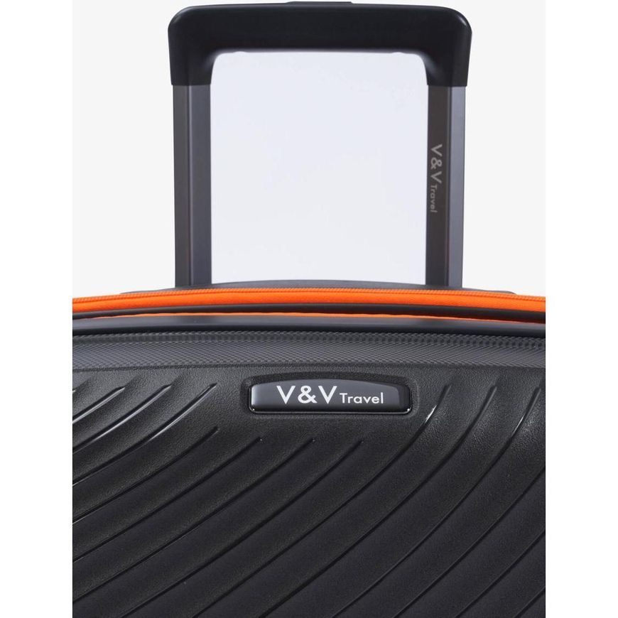 Hard-side Suitcase 40L S V&V Travel Urban H8026-55Black