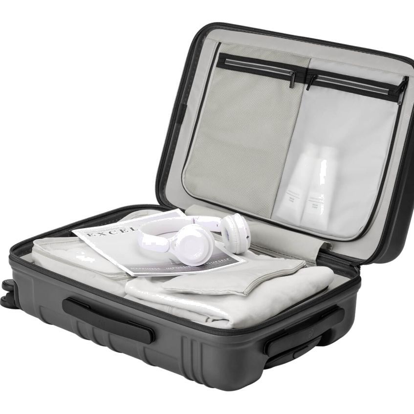 Чемодан жёсткий 71L M V&V Travel Modern H8030-65Black