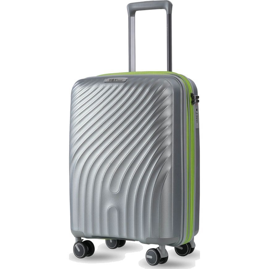 Валіза жорстка 40L S V&V Travel Urban H8026-55Grey